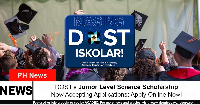 Junior Level Science Scholarship