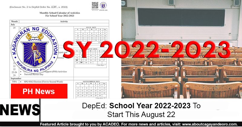 School Year 2022-2023