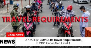 travel requirements
