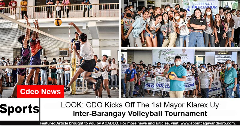 Mayor Klarex Uy Inter-Barangay Volleyball Tournament