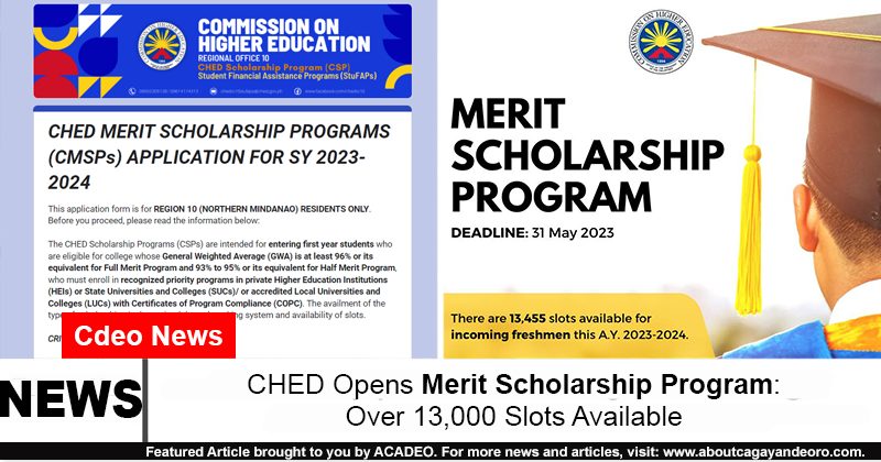 Merit Scholarship Program