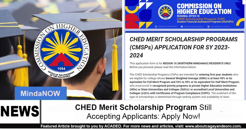 CHED Merit Scholarship
